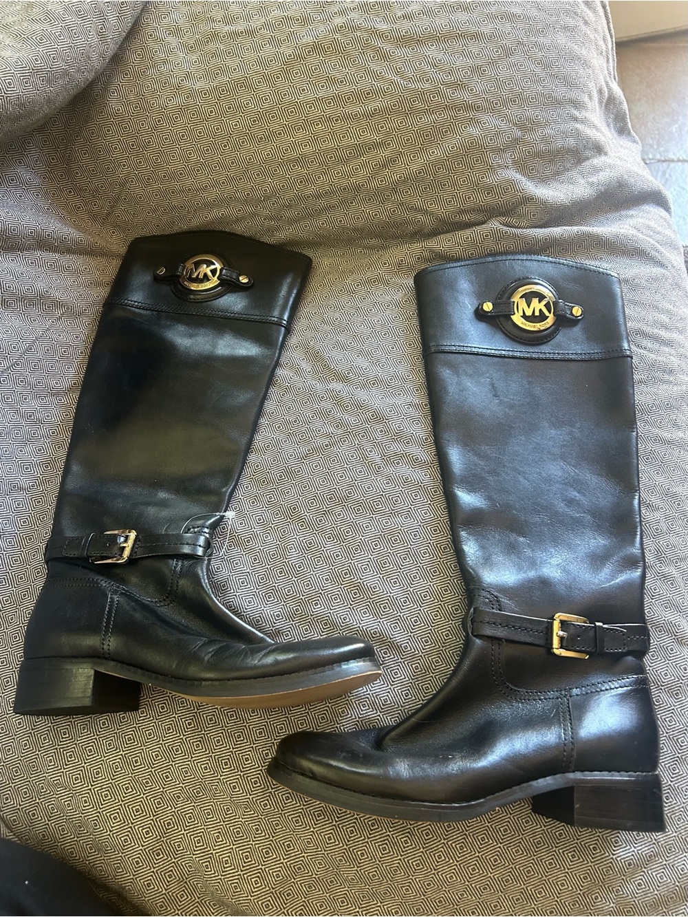 Michael Kors Stockard Leather Riding Boots 5.5 M 🐎